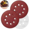 Disco de Lixa Aderente com Furo 125mm Grão 100 | 02 Un - 1