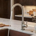 Ver imagem 1 de Torneira Cozinha Gourmet Escovado Pia Bancada Mesa Bica Alta Fria Fc-143