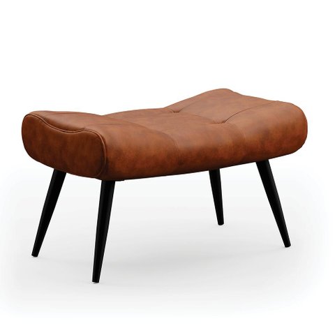 Puff Sher Corano Nozes Pés Palito de Ferro - D’Rossi