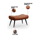 Ver imagem 6 de Puff Sher Corano Nozes Pés Palito de Ferro - D’Rossi