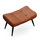 Ver imagem 5 de Puff Sher Corano Nozes Pés Palito de Ferro - D’Rossi