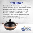Ver imagem 4 de Churrasqueira de Pedra Sabão Caracol 27cm Cinza Natural