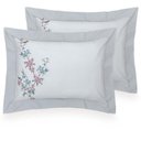 Ver imagem 1 de Kit Fronha 50x70cm 200 Fios Saviny - Kacyumara Estampada