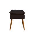Ver imagem 7 de Kit Luxo 02 Poltronas Amamentação Suede + 1 Puff Pés Palito Cor:cinza