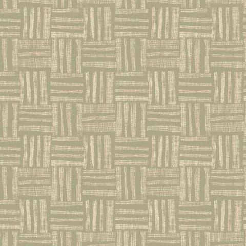 Papel de Parede Tissé Geométrico Verde 25422