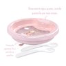 Kit Alimentação Introdução Alimentar Bebê Ursa Rosa Menina - 3