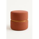 Ver imagem 3 de Puff Cinta no Meio Decorativa Rosa Linho