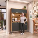 Ver imagem 4 de Armário de Cozinha Compacta Anira 120cm 6 Portas 1 Gaveta Kappesberg