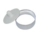 Ver imagem 2 de Aro Modelador de Hamburguer em Aço Inox e Compactador 10x4cm Doupan - 9128