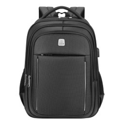 Mochila Notebook Viagem Trabalho Faculdade Resistente Urbano Bless Star Bs10102 Cinza Chumbo - 1