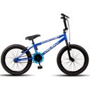 Ver imagem 2 de Bicicleta Aro 20 Bmx Infantil Flay Aro Aero Freio V-brake Menino 6, 7, 8, 9, 10 + Anos - Azul Escuro