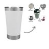 Copo Térmico Inox Cerveja e Café 473ml - Branco - 3