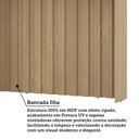 Ver imagem 4 de Bancada de Cozinha 120cm sem Tampo para Ilha Elegance Luciane Móveis