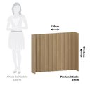 Ver imagem 3 de Bancada de Cozinha 120cm sem Tampo para Ilha Elegance Luciane Móveis
