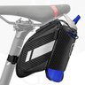 Bolsa De Selim Com Suporte De Garrafa Bicicleta Impermeável - 1