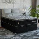 Ver imagem 7 de Cama Box Baú Casal Colchão Comfort Class Pillow Top 138x188 Preto/suede Preto