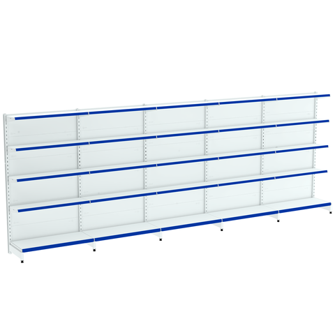 Kit Gôndola Parede 1 Inicial + 4 Continuações 1,70m