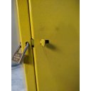 Ver imagem 2 de Caixa Correio Carta Grade/Embuti Portão Amarela +3 Número PVC c/Cadeado