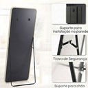 Ver imagem 7 de Espelho Grande Retangular Corpo Inteiro 150 X 60 Cm com Suporte de Chão