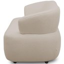 Ver mais imagens de Kit Sofá 3 Lugares para Sala 198cm com 01 Poltrona Orgânica Florea M05 Bouclê Creme - Lyam Decor