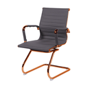 Ver imagem 1 de Cadeira de Escritório Eames Cinza - Fixa | Red Gold