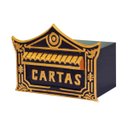 Ver imagem 1 de Caixa de Correio para Cartas Chinesa Ouro Detras 15x25x12cm