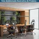 Ver imagem 7 de Cadeira Escritório Nr-17 Tribeca Presidente C/ Braços Fratini Encosto Tela Mesh Preta Base Rodí