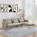 Ver imagem 1 de Tapete Sisal Chevron Capadócia 2,00x1,50m Cinza 338 Pemogo