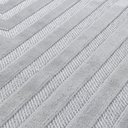 Ver imagem 2 de Tapete Sisal Chevron Capadócia 2,00x1,50m Cinza 338 Pemogo