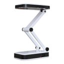 Ver imagem 2 de Luminaria de Mesa Luz de Emergencia Dobravel Articulavel para Escritorio Leitura C/ 24 Leds Zz