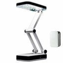 Ver imagem 4 de Luminaria de Mesa Luz de Emergencia Dobravel Articulavel para Escritorio Leitura C/ 24 Leds Zz