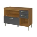 Ver imagem 5 de Balcão de Cozinha Modulado Princesa 2 Portas e 3 Gavetas C/tampo 120cm Freijo/off White - Nesher