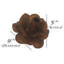 Ver imagem 2 de Kit De Rosinhas Avulsas Coloridas Para Artesanato 10 Unidades Libertas Rosas Rosa Media Verniz