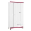 Ver imagem 2 de Guarda-Roupa Ternura Baby 4 Portas Incorplac Cor Flex