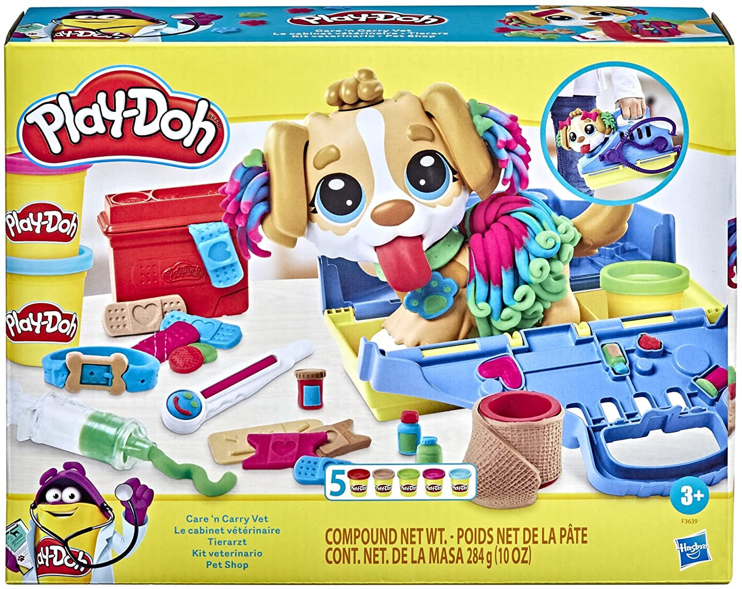 PLAY DOH VETERINAIRO PET SHOP F3639