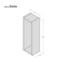 Ver imagem 5 de Kit Nicho Decorativo Stella Nogal para Sala Hall 40 X 10cm