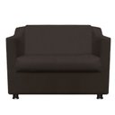 Ver imagem 1 de Namoradeira Decorativa 02 lugares Recepção Clinica Consultório Sala de Espera Tilla - TWDECORA:Suede