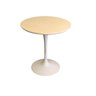 Base de Mesa Saarinen de Jantar Redonda em Alumínio - Tampos de 80 até 124cm - Base Off White - - 1