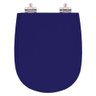 Assento Sanitario Poliester com Amortecedor Paris Azul Cobalto para Vaso Ideal Standard - 1