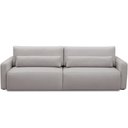 Ver mais imagens de Sofá Retrátil Reclinável para Sala de Estar Living 270cm Sevilha F04 Veludo Cinza