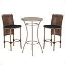Ver imagem 1 de Mesa Bistro e 2 Banquetas Roma Fendi Corda Náutica 12 Trama Original