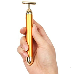 Massageador Facial Elétrico Gold 24k Harmonização Anti-rugas - 3