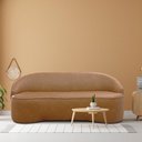 Ver imagem 2 de Sofá Curvo Montserrat 230cm 04 Lugares Corano Caramelo - Nexta Casa