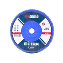 Ver imagem 2 de Disco Flap Aeme Extra Nylon Reto Zircônio 7" (180mm) 10 Unidades