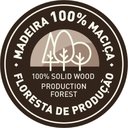 Ver imagem 3 de Painel Floreira Tramontina Em Madeira Maciça Duas Prateleira