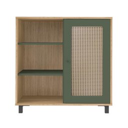 Buffet 1 Porta Joinville Carvalho Menta - 4