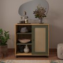 Ver imagem 1 de Buffet 1 Porta Joinville Carvalho Menta