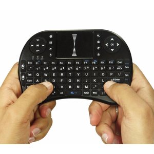 Mini Teclado sem Fio Touchpad Ideal para Smart Tv Ps3 Ps4