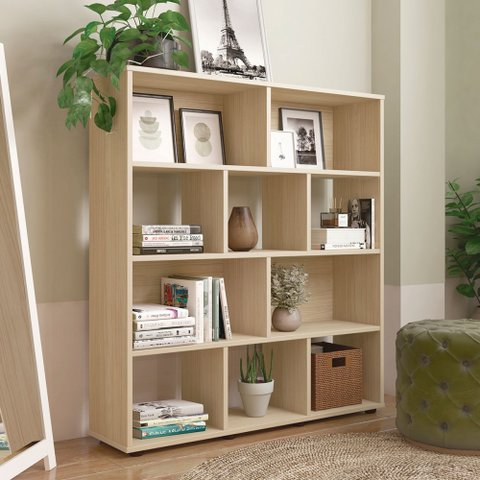 Estante para Livros Style Book Naturale - Pnr Móveis