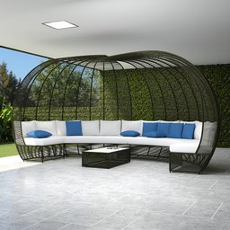 Cabana Luxo em Corda Náutica- Tecido Dona Cru - 1
